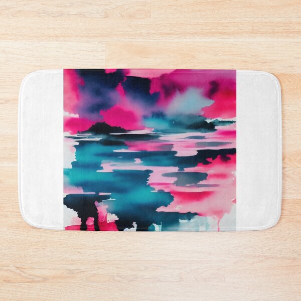 Item preview, Pink dreamscape, abstract reality designed and sold by imagynationwork.