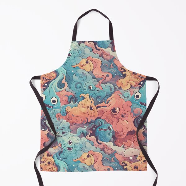 Item preview, Cute Cartoon Swirling Smoke Creatures - Ethereal Beings in a Mesmerizing Realm designed and sold by arbaxas.