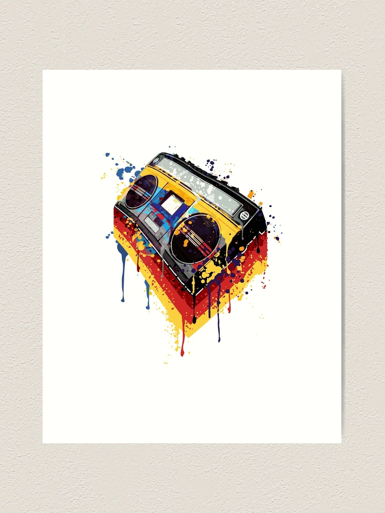 Hip Hop Retro Vintage 90s Rap 