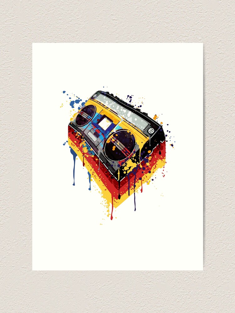 Hip Hop Retro Vintage 90s Rap 