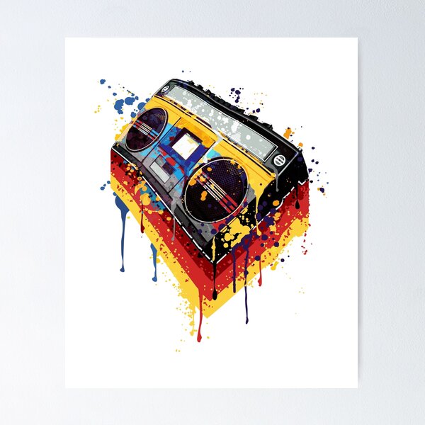 Hip Hop Retro Vintage 90s Rap 