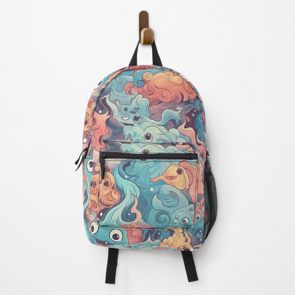 Item preview, Cute Cartoon Swirling Smoke Creatures - Ethereal Beings in a Mesmerizing Realm designed and sold by arbaxas.