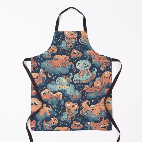 Item preview, Enchanting Swirling Smoke Realm - Cute Cartoon Ethereal Beings designed and sold by arbaxas.