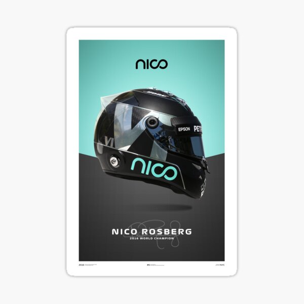 Rosberg Stickers for Sale | Redbubble