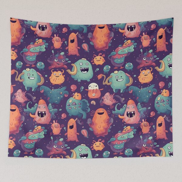 Item preview, Jiggly Inhabitants in a Quirky Apocalyptic Cartoon Universe designed and sold by arbaxas.