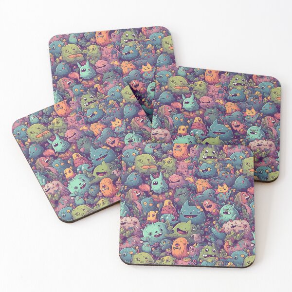 Item preview, Cartoon Apocalypse Meets Gelatinous Universe - Quirky Jiggly Inhabitants designed and sold by arbaxas.