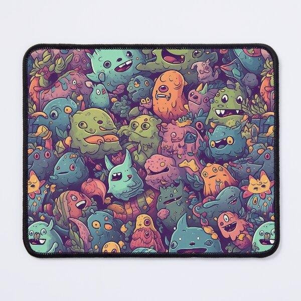 Item preview, Cartoon Apocalypse Meets Gelatinous Universe - Quirky Jiggly Inhabitants designed and sold by arbaxas.