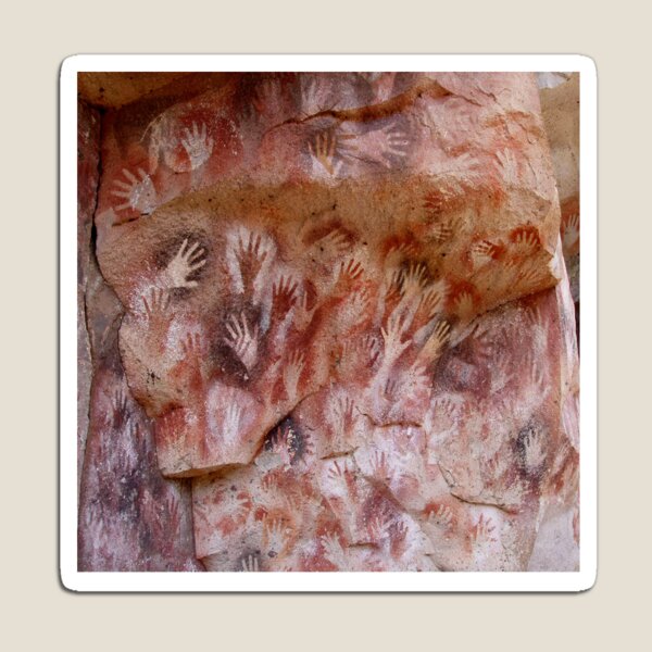 #Cave #painting, #parietal #art, paleolithic cave paintings Magnet