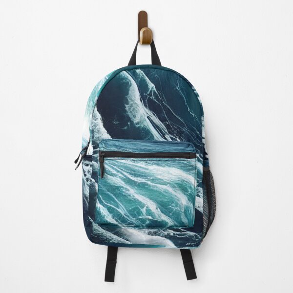 Item preview, Blue Ocean Waves Crashing designed and sold by Brontox.