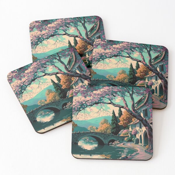 Item preview, Serene Mountain Vista designed and sold by SoloSeal.