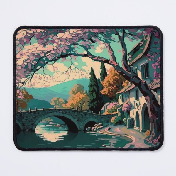 Item preview, Serene Mountain Vista designed and sold by SoloSeal.