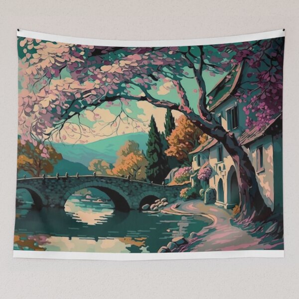 Item preview, Serene Mountain Vista designed and sold by SoloSeal.