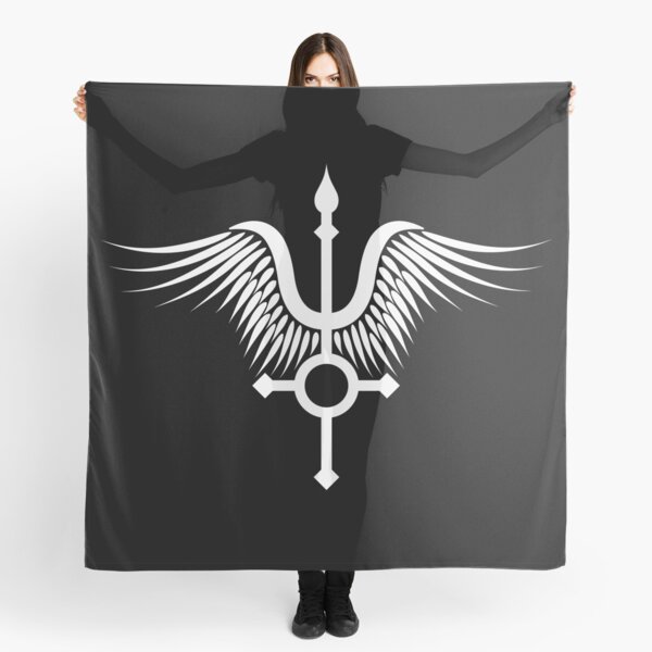 Aperçu de l'œuvre Croix de plumes (en blanc) créée et vendue par ANGELSONLY.