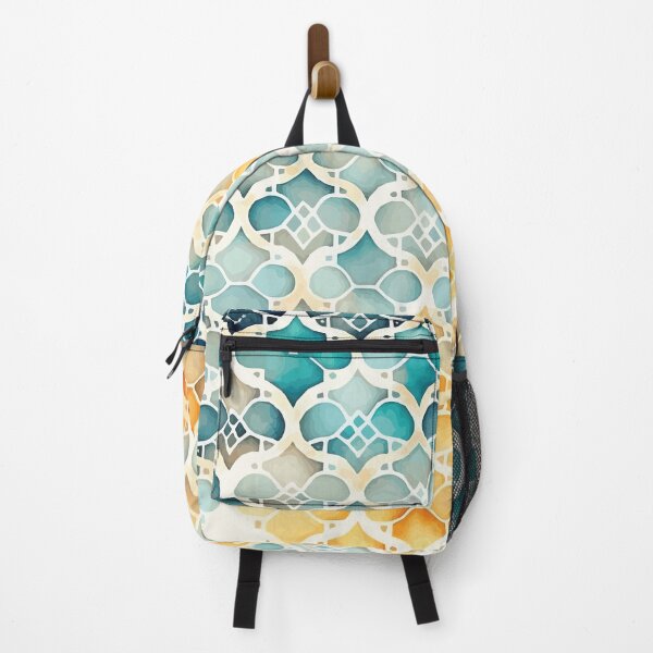 Item preview, A Yellow and Blue Delicate Peaceful Pattern - Boho Chic Patterns designed and sold by GVRDesign.
