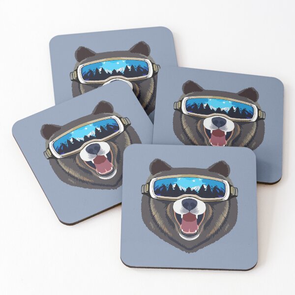 Item preview, Bear cool Skiing Goggles  designed and sold by utdilei525.