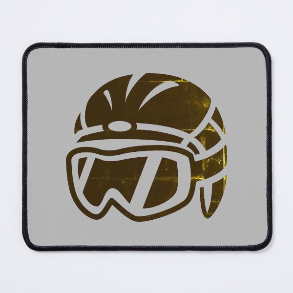 Item preview, cool retro skiing helmet designed and sold by utdilei525.