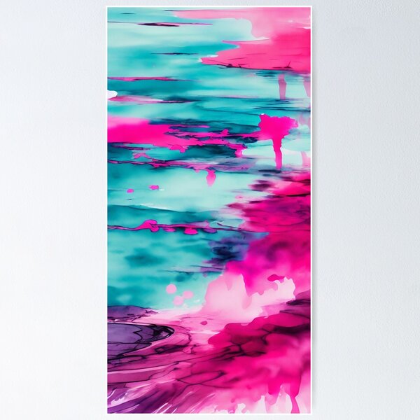 Item preview, Blushing brushstrokes designed and sold by imagynationwork.