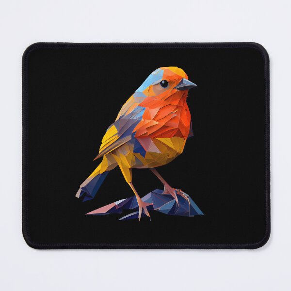 Item preview, Abstract Canary Art: A Colorful Twist on Wildlife Imagery designed and sold by FiveIntentions.