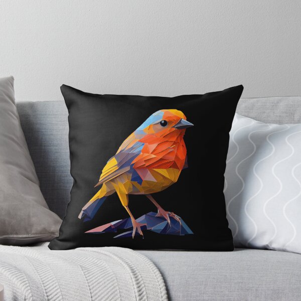 Item preview, Abstract Canary Art: A Colorful Twist on Wildlife Imagery designed and sold by FiveIntentions.