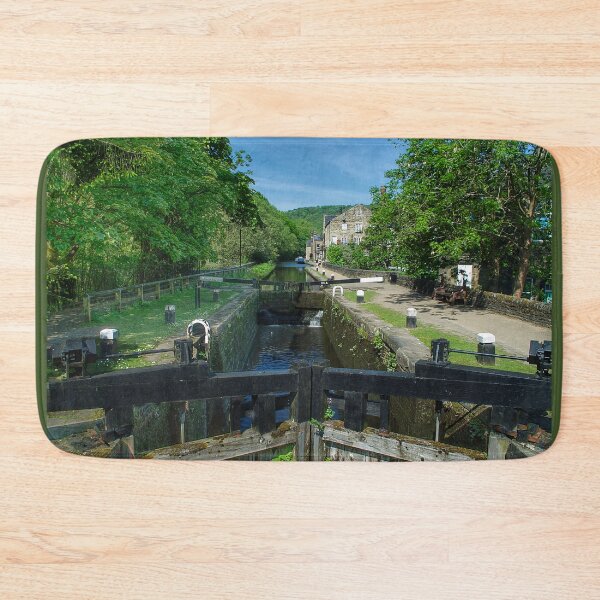 Item preview, Hebden Bridge Canal designed and sold by Alisonchambers2.