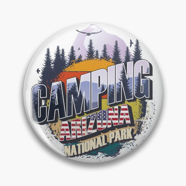 Item preview, Camping Arizona National Park Vintage USA Best gift for campers Adventure outdoor designed and sold by HomeCoquette.