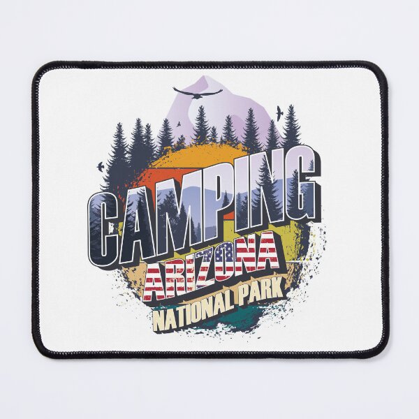 Item preview, Camping Arizona National Park Vintage USA Best gift for campers Adventure outdoor designed and sold by HomeCoquette.