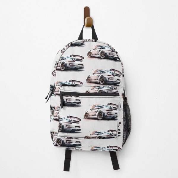 Item preview, City Slicker: White Porsche in the Urban Jungle designed and sold by Cumulonimbusart.