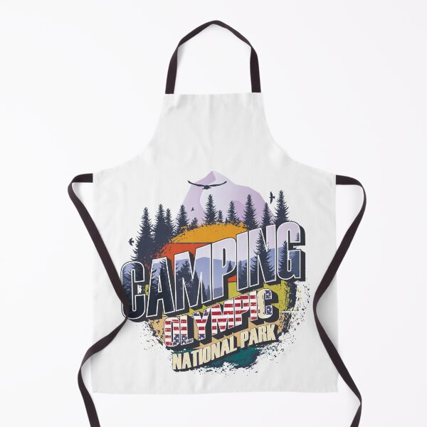 Item preview, Camping Olympic National Park Vintage USA Best gift for campers Adventure outdoor designed and sold by HomeCoquette.