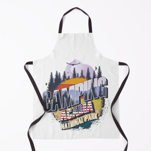 Item preview, Camping National Park Vintage USA Best gift for campers Adventure gear designed and sold by HomeCoquette.