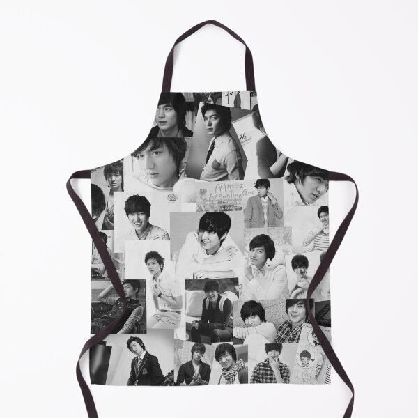 Item preview, Lee Min Ho South Korean Actor Black and White Aesthetics Collage designed and sold by CollageHeaven.