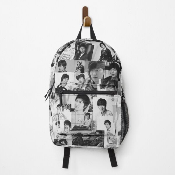 Item preview, Lee Min Ho South Korean Actor Black and White Aesthetics Collage designed and sold by CollageHeaven.