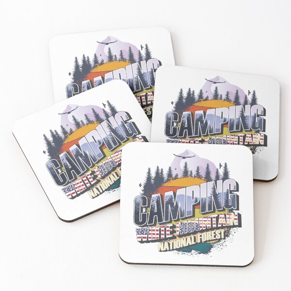 Item preview,  Camping White Mountain National Forest Vintage USA Best gift for campers Adventure gear designed and sold by HomeCoquette.