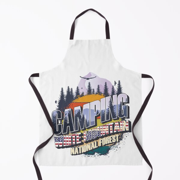 Item preview, Camping White Mountain National Forest Vintage USA Best gift for campers Adventure gear designed and sold by HomeCoquette.
