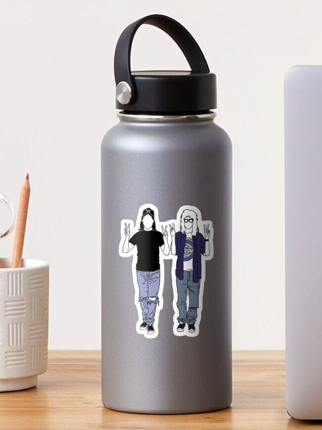 Thumbnail 1 of 3, Sticker, Wayne's World designed and sold by ArtsyPrincess.