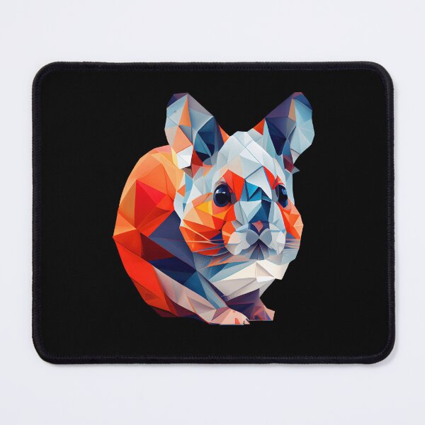 Item preview, Abstract Chinchilla Art: A Colorful Twist on Wildlife Imagery designed and sold by FiveIntentions.