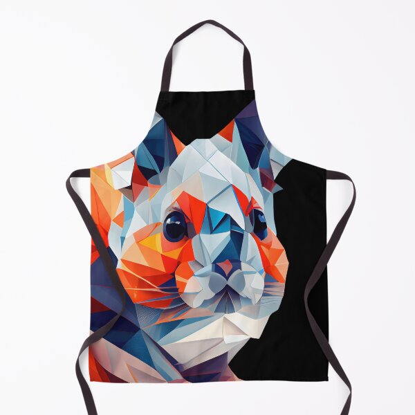Item preview, Abstract Chinchilla Art: A Colorful Twist on Wildlife Imagery designed and sold by FiveIntentions.
