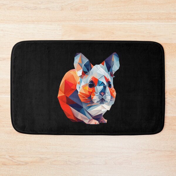 Item preview, Abstract Chinchilla Art: A Colorful Twist on Wildlife Imagery designed and sold by FiveIntentions.