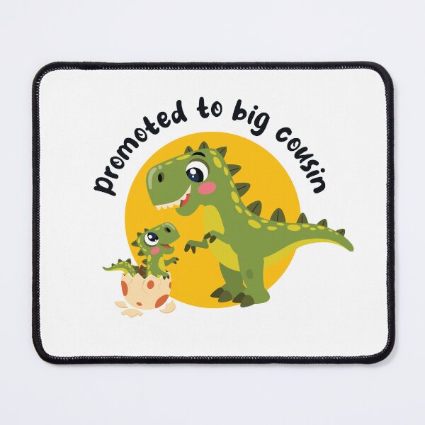 Item preview, Promoted to big cousin - kid dinosaur (on light colors) designed and sold by messy-nessie.