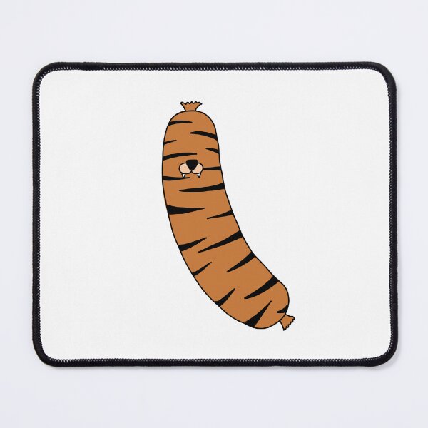 Item preview, Tyson, the tiny tiger wiener sassy sausage designed and sold by Sassysausages.
