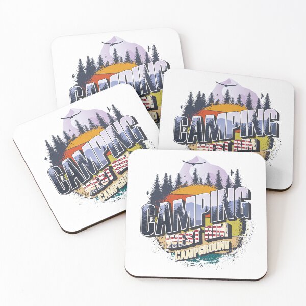 Item preview, Camping West Rim Campground Vintage USA Best gift for campers Adventure gear designed and sold by HomeCoquette.