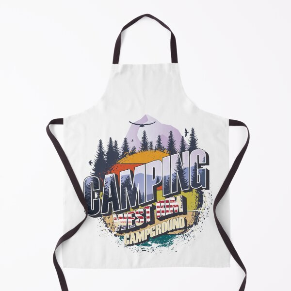 Item preview, Camping West Rim Campground Vintage USA Best gift for campers Adventure gear designed and sold by HomeCoquette.