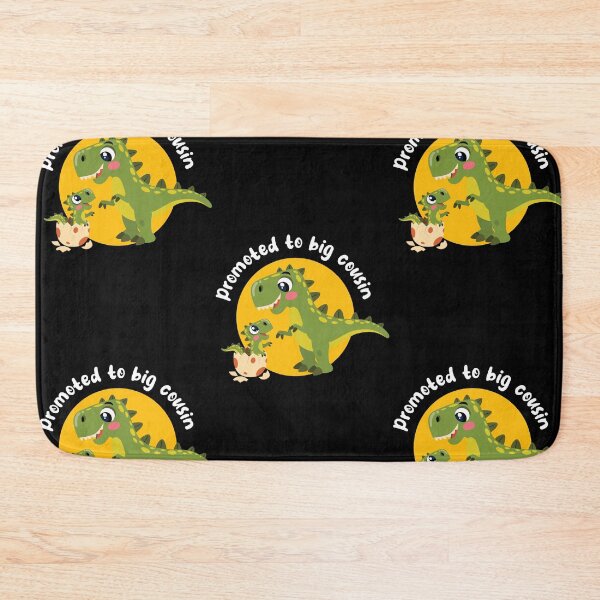 Item preview, Promoted to big cousin - kid dinosaur (on dark colors) designed and sold by messy-nessie.