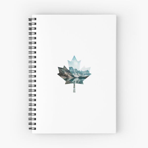 Item preview, Lake and Mountains - Canadian Maple Leaf designed and sold by ktthegreat.
