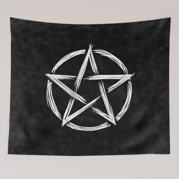 Item preview, Hand-drawn Pentacle / Pentagram / Pagan and Witch Symbol for Spiritual Women designed and sold by impressionofmel.