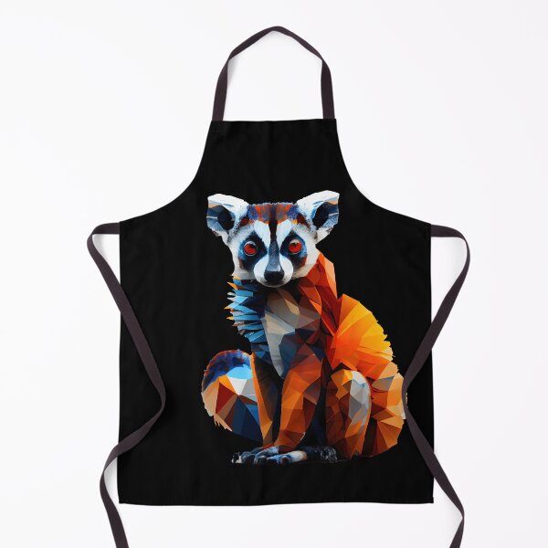 Item preview, Abstract Lemur Art: A Colorful Twist on Wildlife Imagery designed and sold by FiveIntentions.