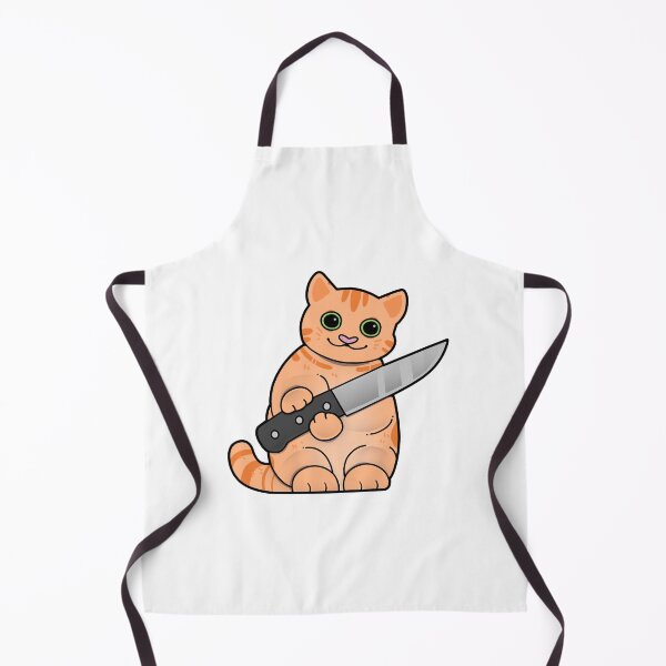 Item preview, Tabby Cat with Knife designed and sold by Mossysplashart.