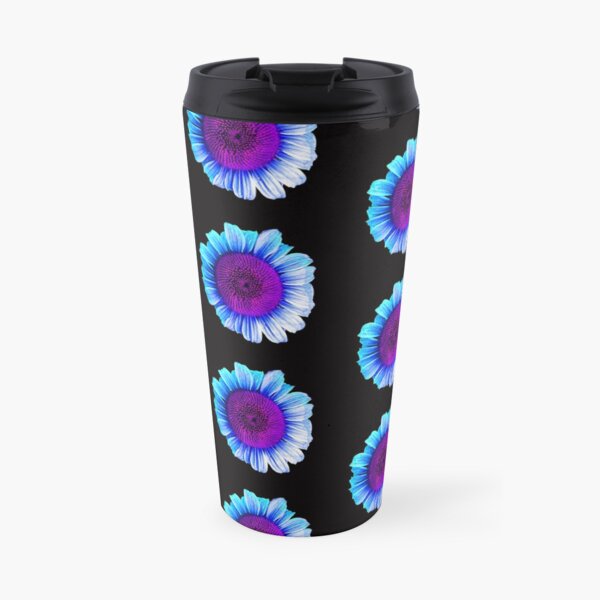 Neon Daisy Travel Mug