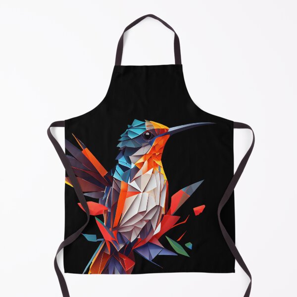 Item preview, Abstract Hummingbird Art: A Colorful Twist on Wildlife Imagery designed and sold by FiveIntentions.