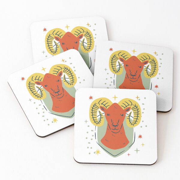 Item preview, beautiful drawing of a Aries in color designed and sold by JAG2B.