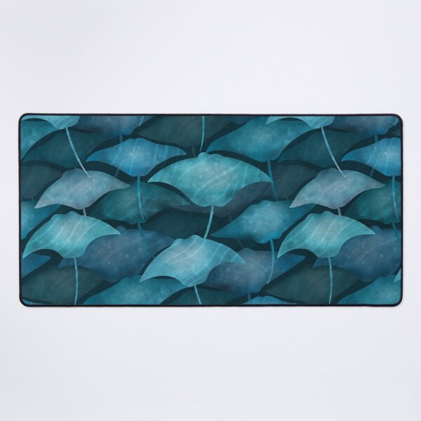 Item preview, Migrating Manta Rays - blue  designed and sold by Perrin Le Feuvre.